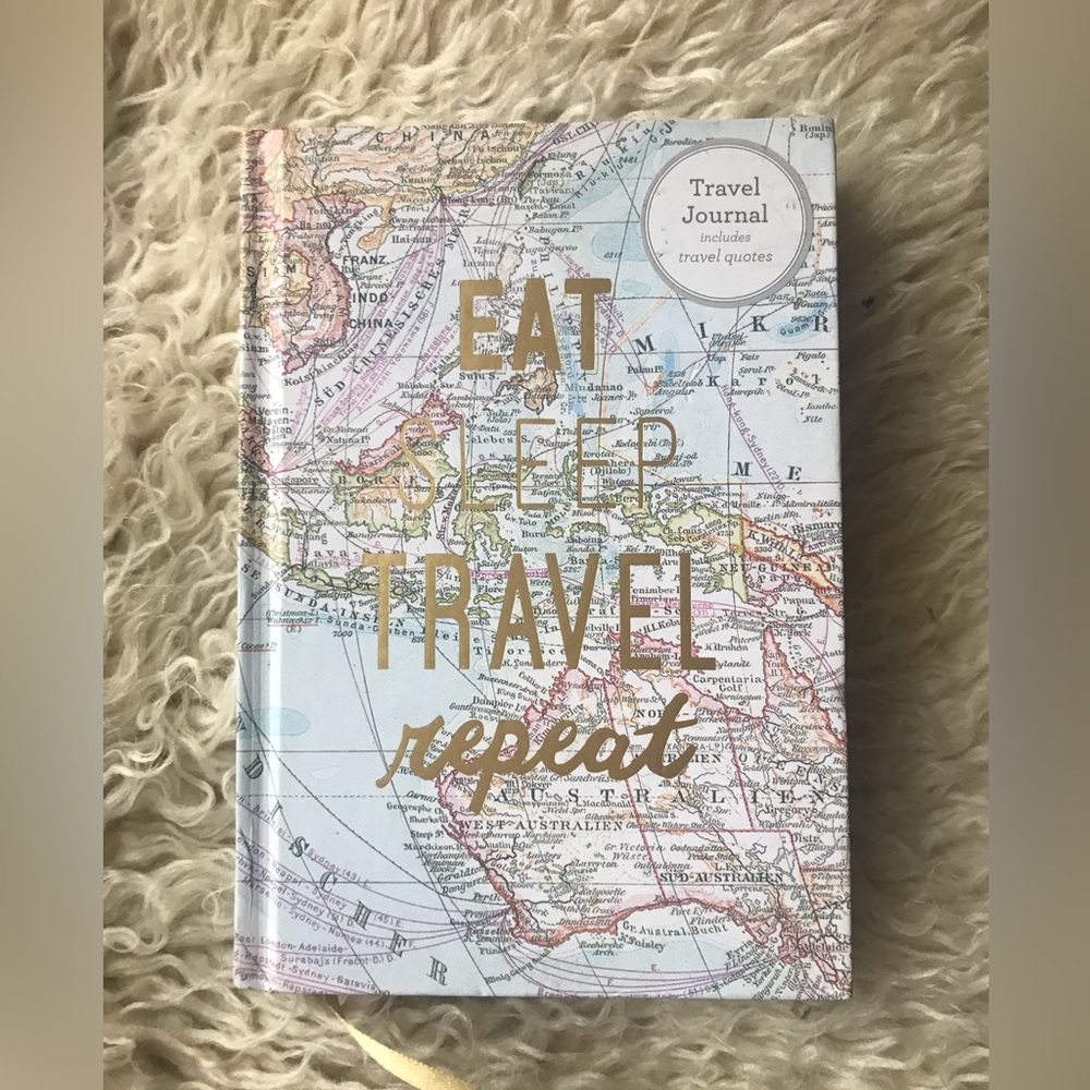 NEW- Eat Sleep Travel Repeat Journal